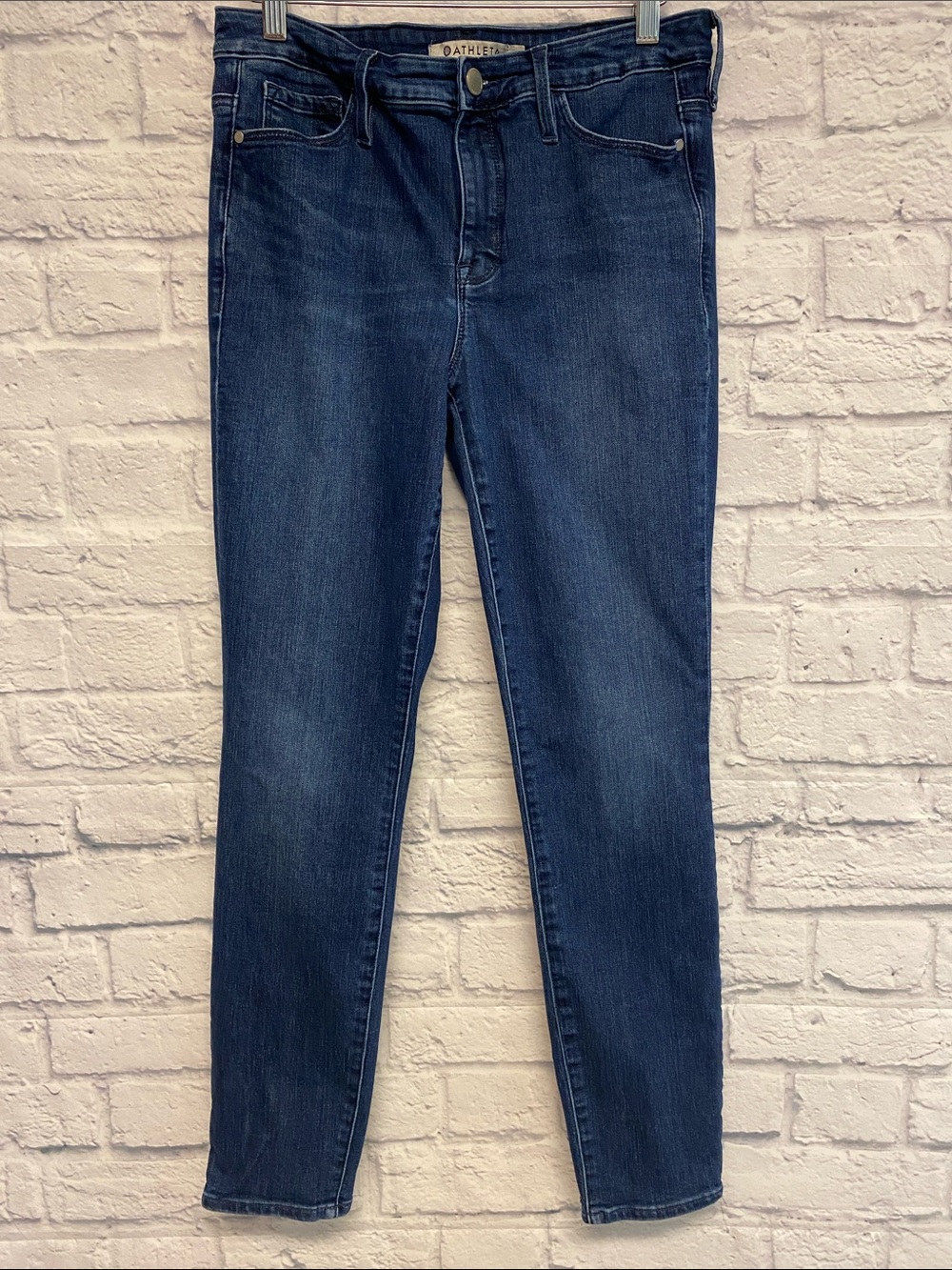 Athleta Sculptek Mid Rise Skinny Jeans Size 8